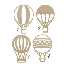 Medinė dekoracija Oro balionas